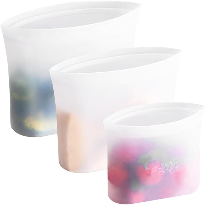 Winrock Silicone Reusable
Storage Bags